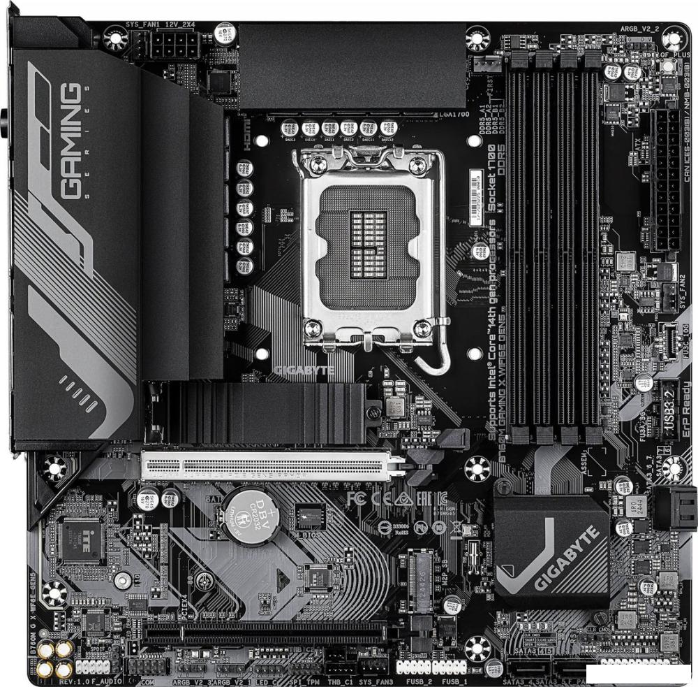 Материнская плата Gigabyte B760M Gaming X WiFi6E GEN5