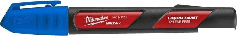 Набор маркеров строительных Milwaukee Inkzall 4932492144 (12 шт, синий)