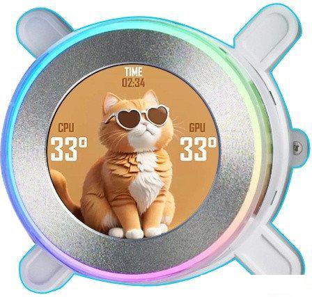 Система жидкостного охлаждения для процессора Lian Li Hydroshift II LCD-C 360TL GHS2LCD36TW G89.GHS2LCD36TW.R0