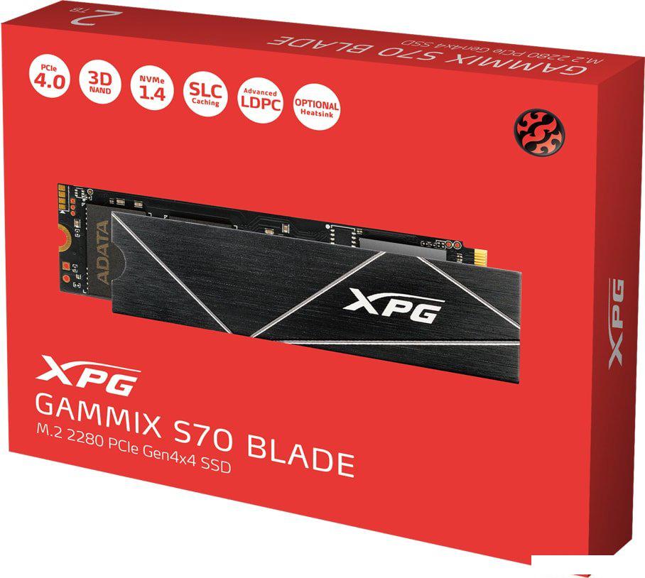 SSD ADATA XPG GAMMIX S70 Blade 512GB AGAMMIXS70B-512G-CS