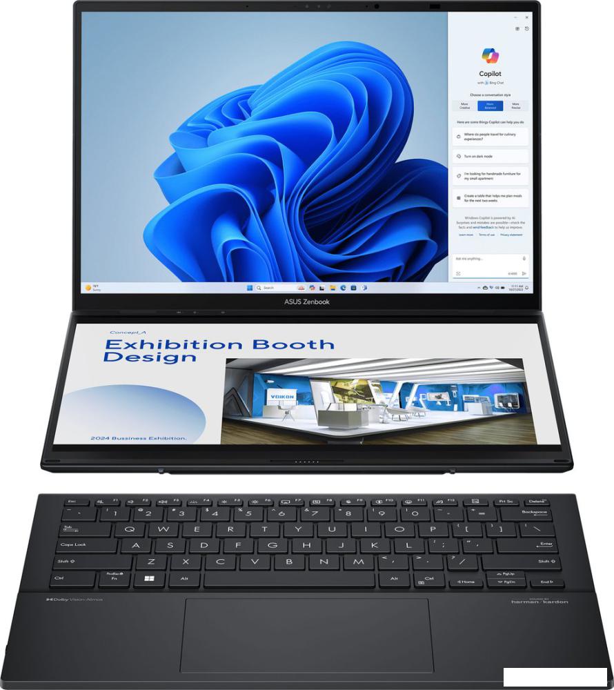 Рабочая станция ASUS Zenbook 14 Duo OLED UX8406CA-QL345X