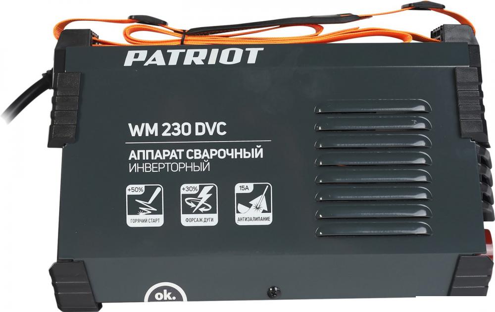 Сварочный инвертор Patriot WM 230DVС