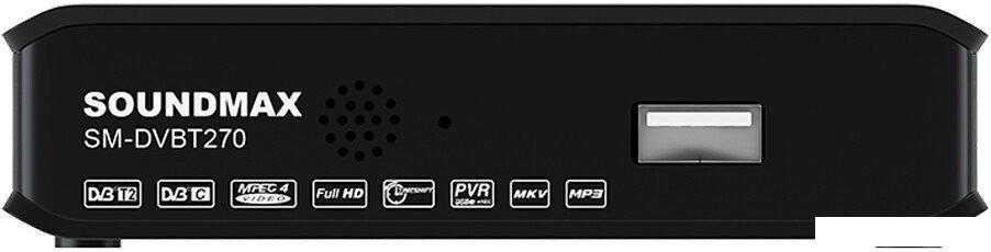 Приемник цифрового ТВ Soundmax SM-DVBT270