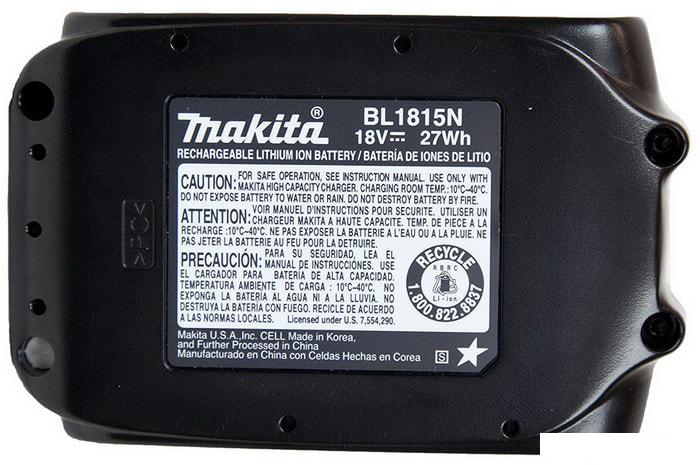 Аккумулятор Makita BL1815N (18В/1.5 Ah)