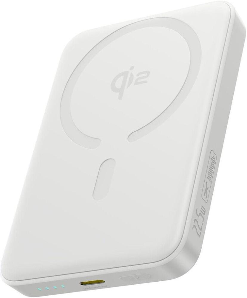 Внешний аккумулятор Baseus EnerFill FM12 Qi2 Magnetic Power Bank 22.5W 10000mAh (белый)