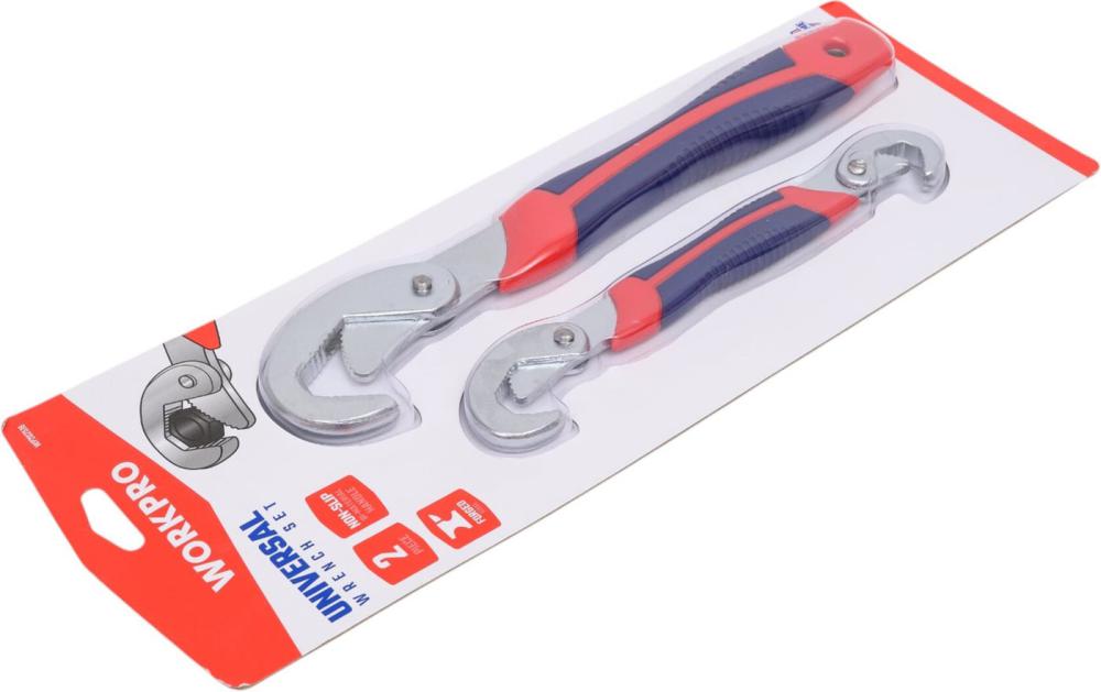 Ключ разводной Workpro WP202516 (2 шт)