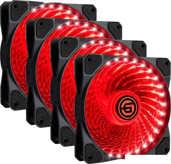 Комплект вентиляторов для корпуса Ginzzu 12LR33 (4 шт.)
