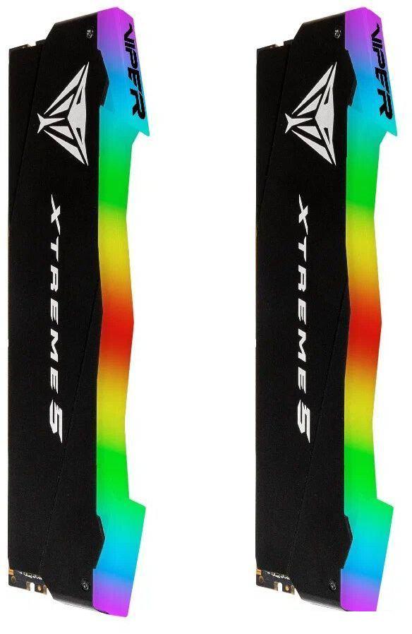 Оперативная память Patriot Viper Xtreme 5 RGB 2x24ГБ DDR5 8000МГц PVXR548G80C38K