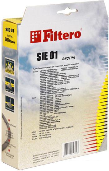 Комплект одноразовых мешков Filtero SIE 01 Экстра