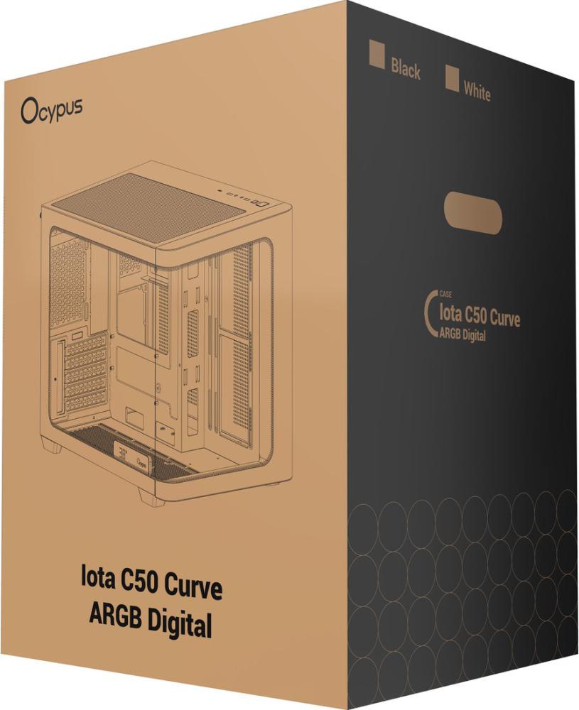 Корпус Ocypus Iota C50 Curve BK ARGB