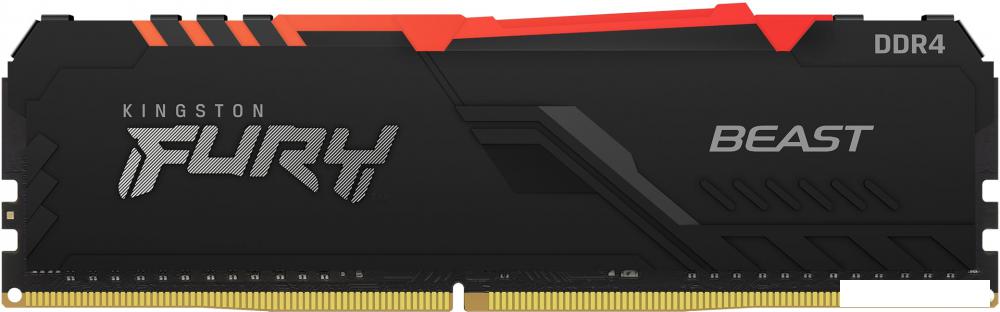 Оперативная память Kingston FURY Beast RGB 2x32ГБ DDR4 3200 МГц KF432C16BB2AK2/64