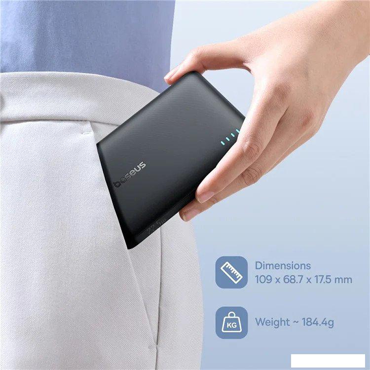 Внешний аккумулятор Baseus EnerFill FP21 22.5W 10000mAh (черный)