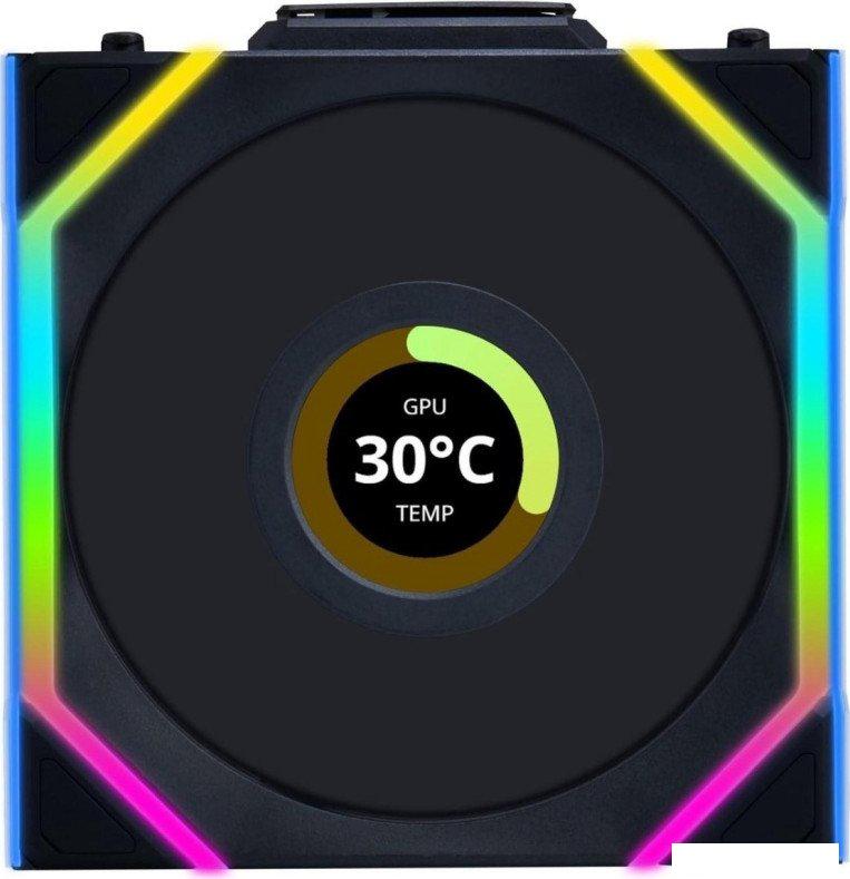 Вентилятор для корпуса Lian Li Uni Fan SL 120 Wireless LCD Reverse G99.12RSLLCD1W1B.R0