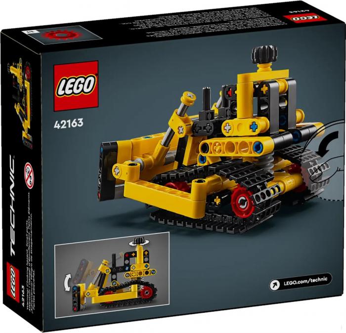 Конструктор LEGO Technic 42163 Сверхмощный бульдозер