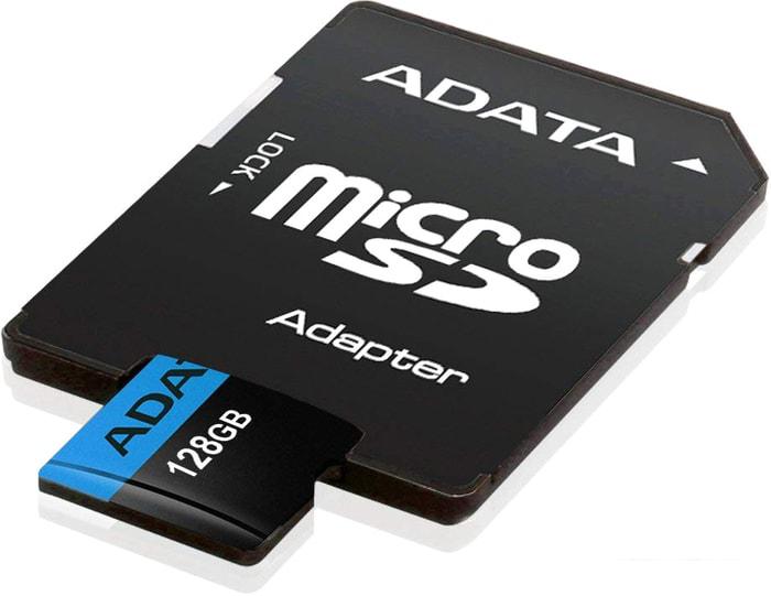 Карта памяти ADATA Premier AUSDX256GUICL10A1-RA1 microSDXC 256GB (с адаптером)