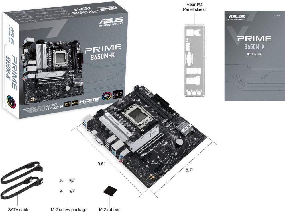 Материнская плата ASUS Prime B650M-K