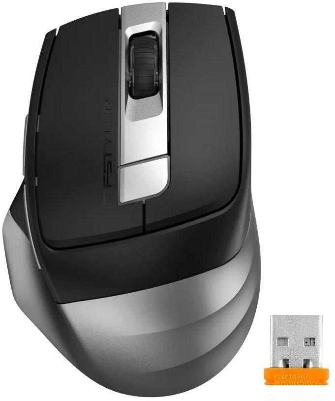 Мышь A4Tech Fstyler FB35CS (черный/серый)
