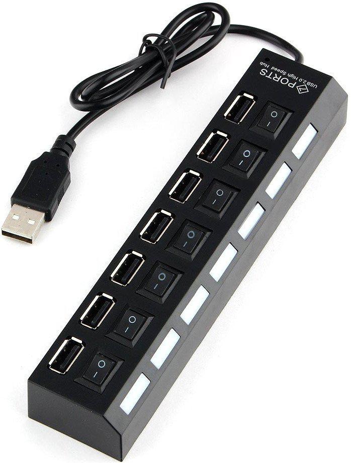 USB-хаб Gembird UHB-U2P7-01
