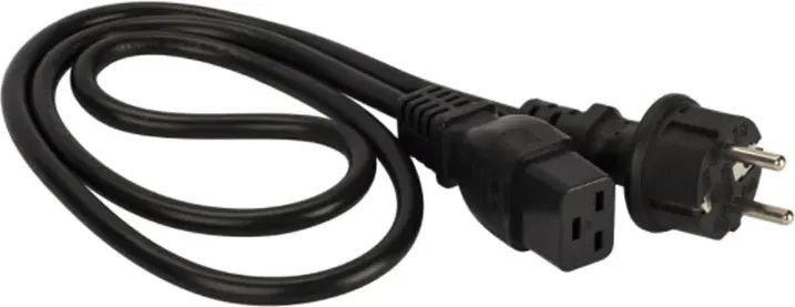 Кабель Lanmaster LAN-PP19/SH-1.0-BK