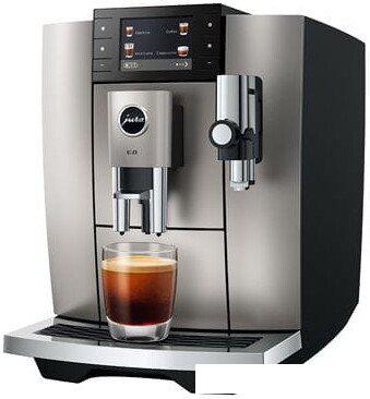 Кофемашина JURA E8 Midnight Silver ED 15712