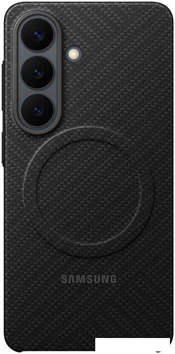 Чехол для телефона Samsung Carbon Magnet Case для Samsung Galaxy S26 (черный)
