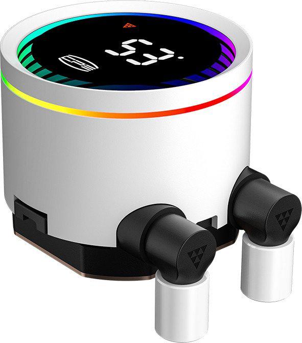 Система жидкостного охлаждения для процессора PCCooler DA360 Pro ARGB Digital (белый)