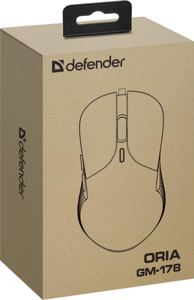 Игровая мышь Defender Oria GM-178 (черный)