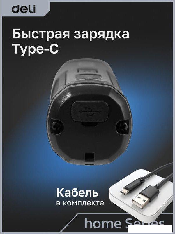Электроотвертка Deli DC160 (с АКБ)