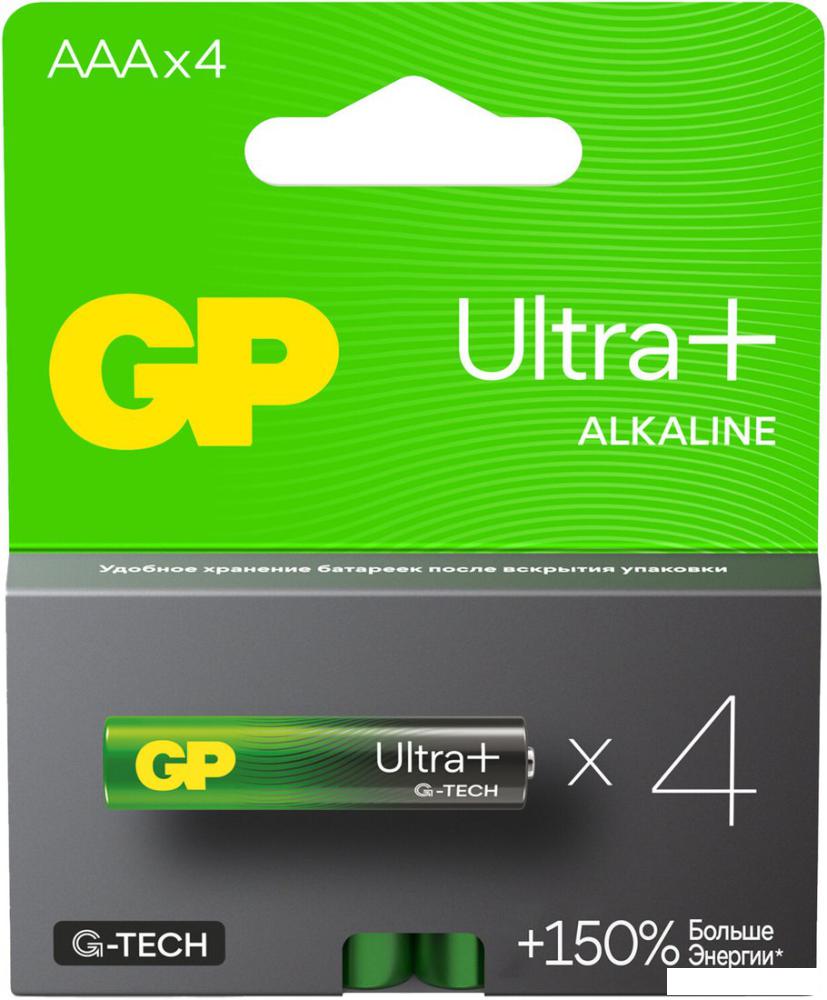 Батарейка GP Ultra Plus Alkaline G-Tech AAA/LR03 24AUPA21-2CRSB4