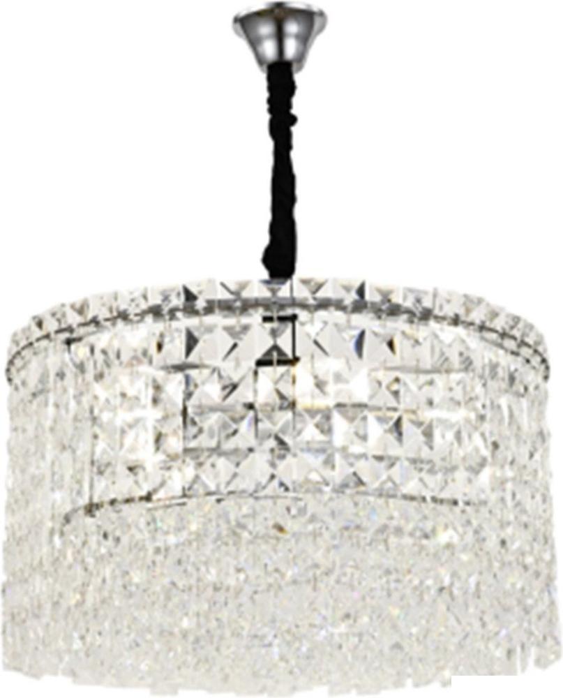 Подвесная люстра Estares Diona 10хЕ14-600х810-CHROME/CRYSTAL-220-IP20