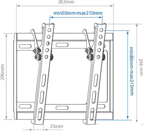 Кронштейн для телевизора Arm Media Steel-6