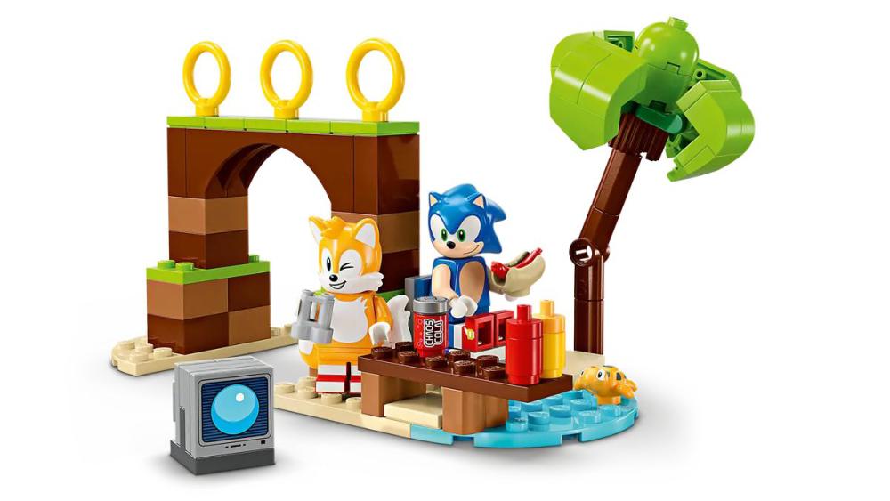 Конструктор LEGO Super Sonic Приключения на лодке Тейлза 76997