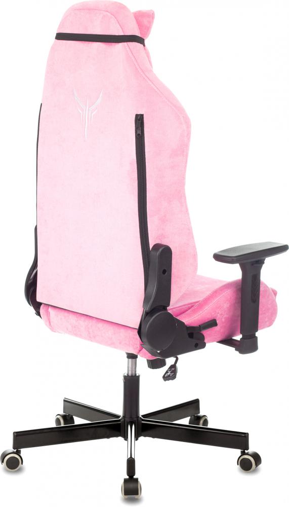 Игровое (геймерское) кресло Knight N1 Fabric Light-21 (розовый)