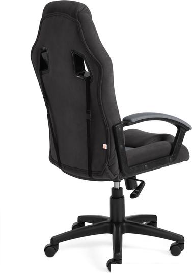 Игровое (геймерское) кресло TetChair Driver (флок/ткань, черный/серый)