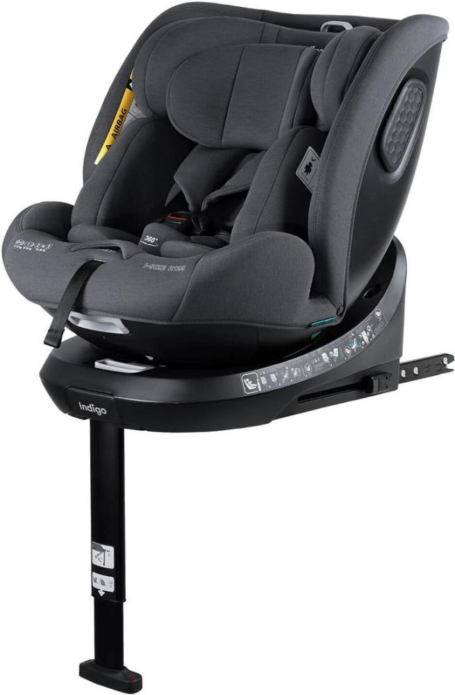 Детское автокресло Indigo E-Tron Isofix I-Size (серый)