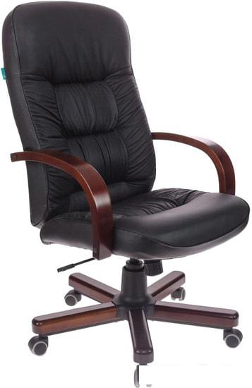 Офисное кресло Бюрократ T-9908/WALNUT (черный)