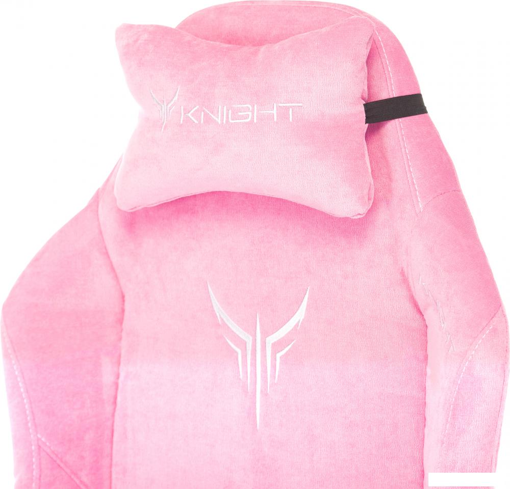 Игровое (геймерское) кресло Knight N1 Fabric Light-21 (розовый)