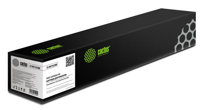 Картридж CACTUS CS-WC7525BK (аналог Xerox 006R01517)