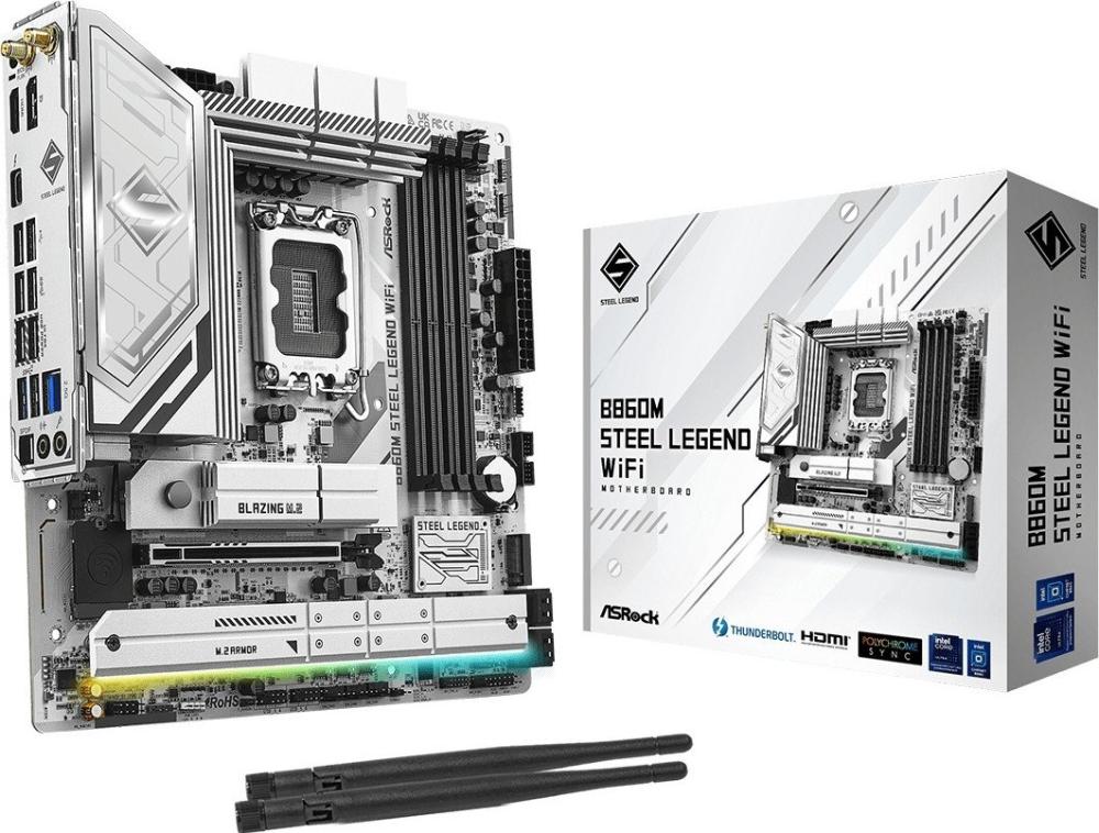 Материнская плата ASRock B860M Steel Legend WiFi