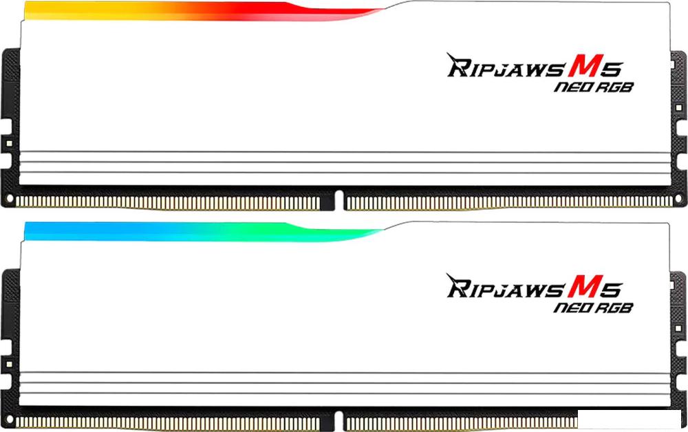 Оперативная память G.Skill Ripjaws M5 Neo RGB 2x16ГБ DDR5 6000 МГц F5-6000J3038F16GX2-RM5NRW