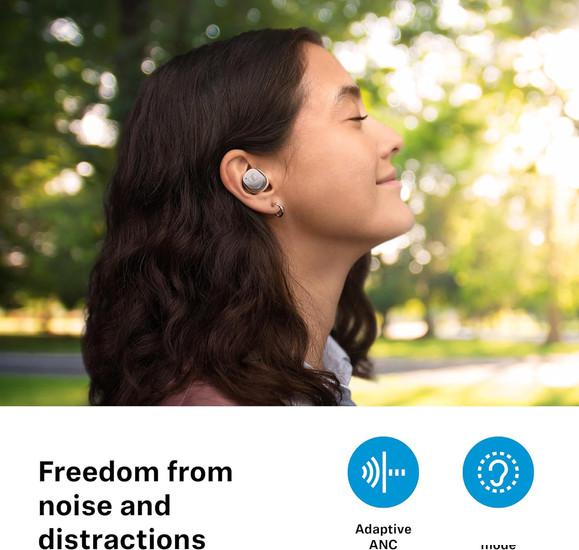 Наушники Sennheiser Momentum True Wireless 4 (белый/серебристый)