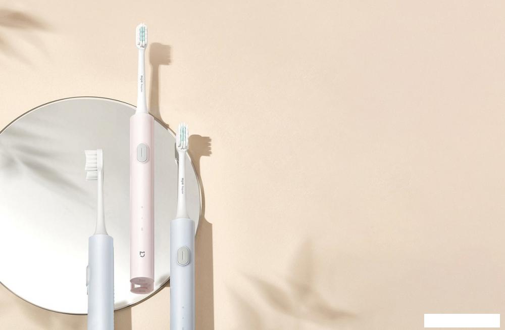 Электрическая зубная щетка Xiaomi Mijia Sonic Electric Toothbrush T200 (светло-синий)