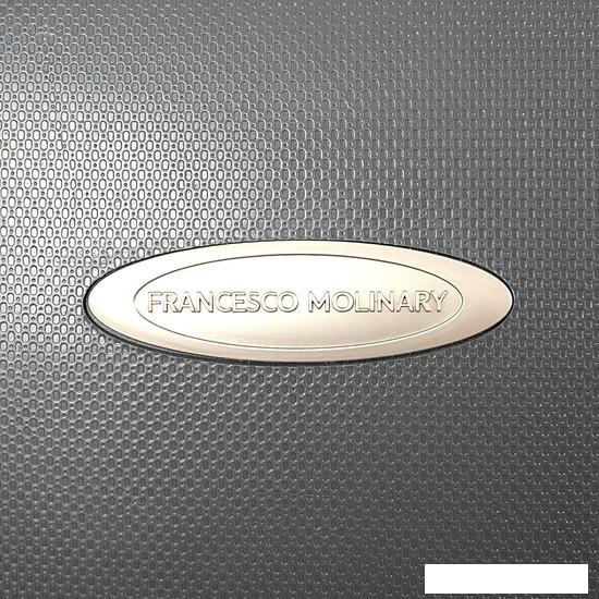 Чемодан-спиннер Francesco Molinary 337-HL301/3-21GRY (серый)
