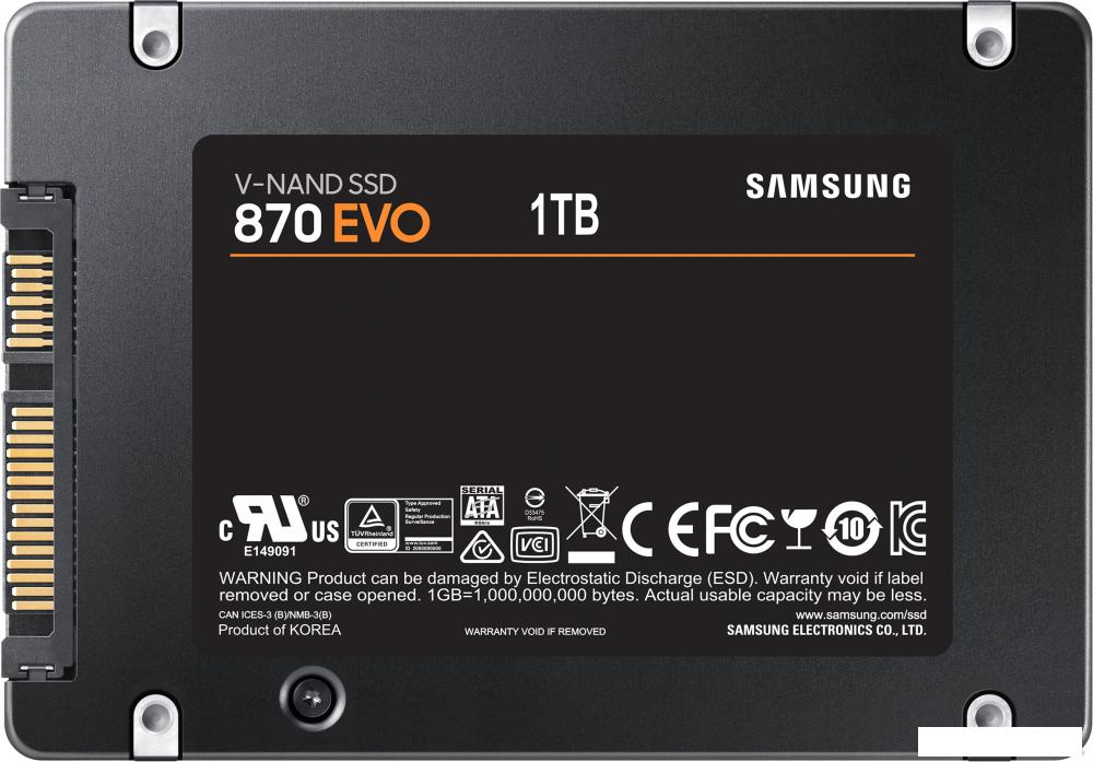 SSD Samsung 870 Evo 1TB MZ-77E1T0BW