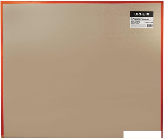 Коврик защитный Brabix 100x120 см 604846 (глянец)
