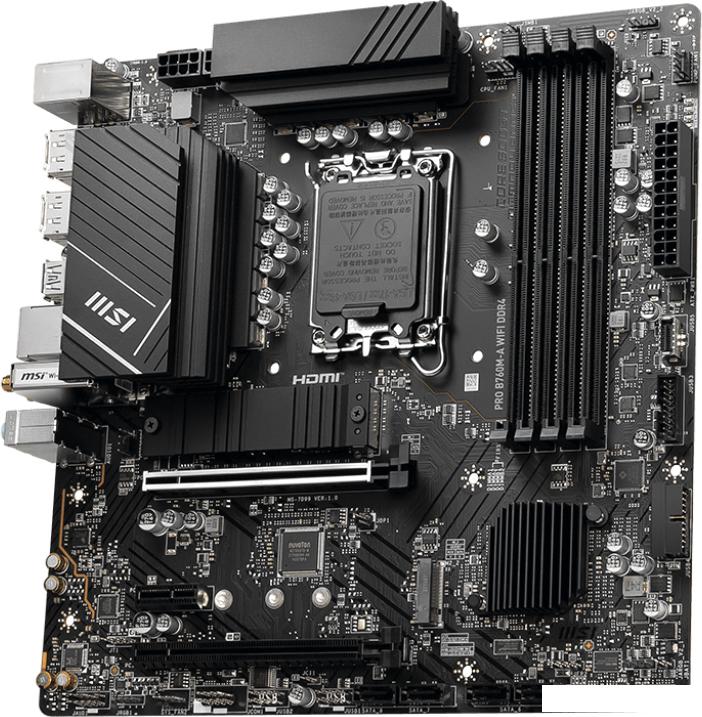 Материнская плата MSI Pro B760M-A WiFi DDR4