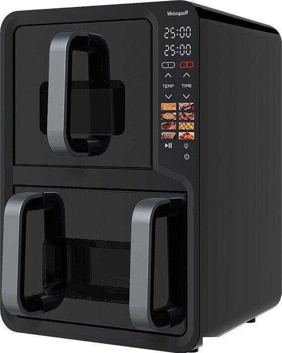 Аэрогриль (аэрофритюрница) Weissgauff WAF 712 DB Double Compact Fry