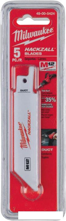 Набор оснастки для электроинструмента Milwaukee 49005424 (5 предметов)