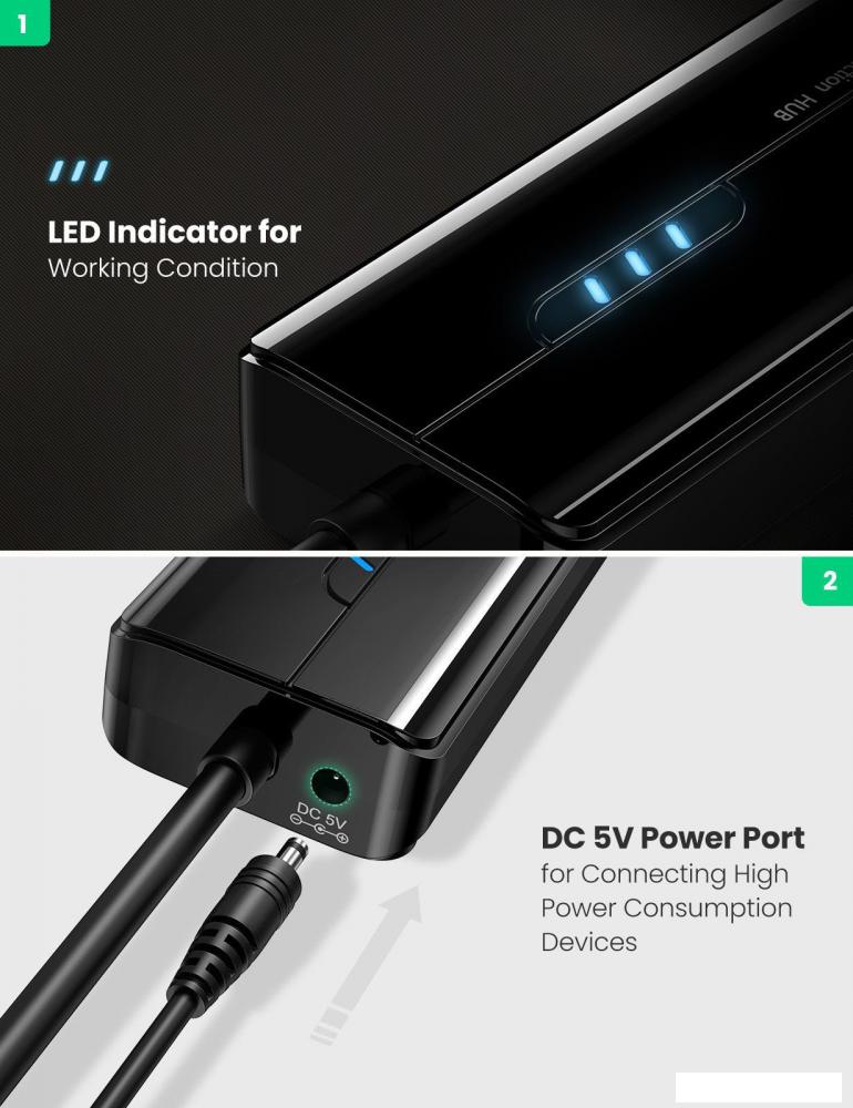 USB-хаб Ugreen 20265