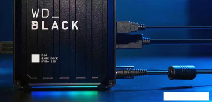 Внешний накопитель WD Black D50 Game Dock NVMe 1TB WDBA3U0010BBK